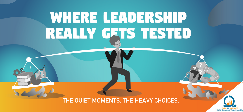 True test of leadership