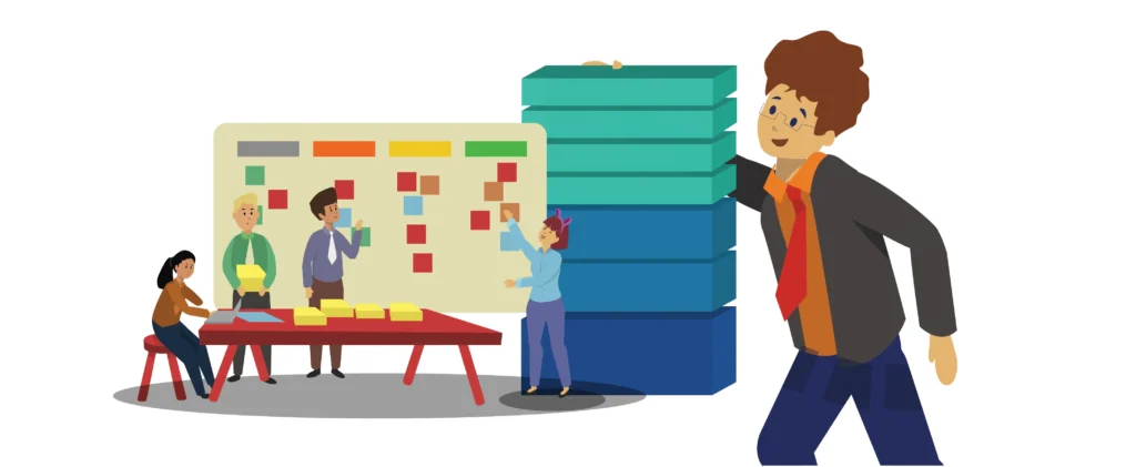 Agile team, Scrum, Planning, imitation Trap